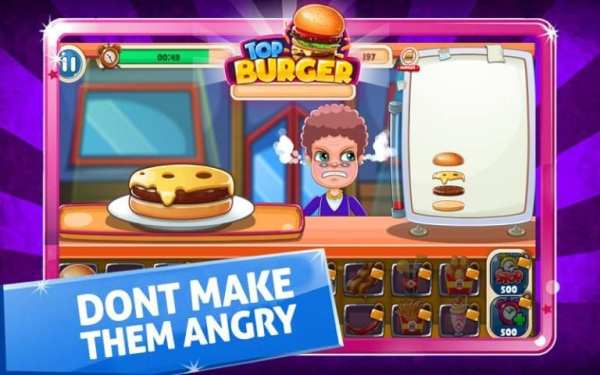 Crazy Burger Shop screenshot 2