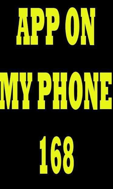 APP ON MY PHONE 168 screenshot 1