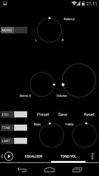 Skin for Poweramp v2 KK White screenshot 2