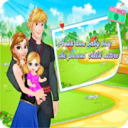 Annan and baby - Dress up games for girls/kids
