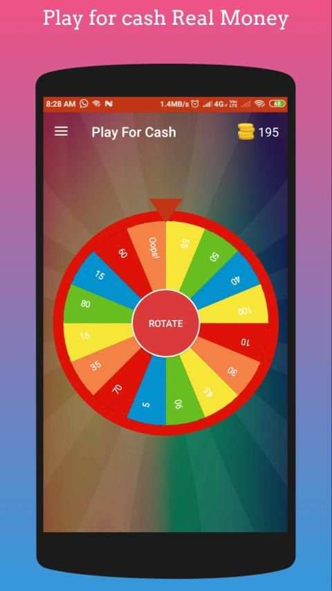Spin To Win Real Money - Earn Money स्क्रीनशॉट 8