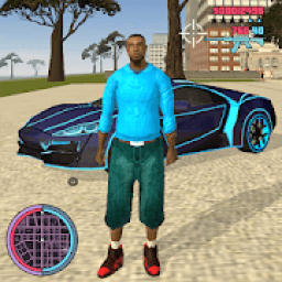 Grand theft Car San Andreas Crime City Gangster icon