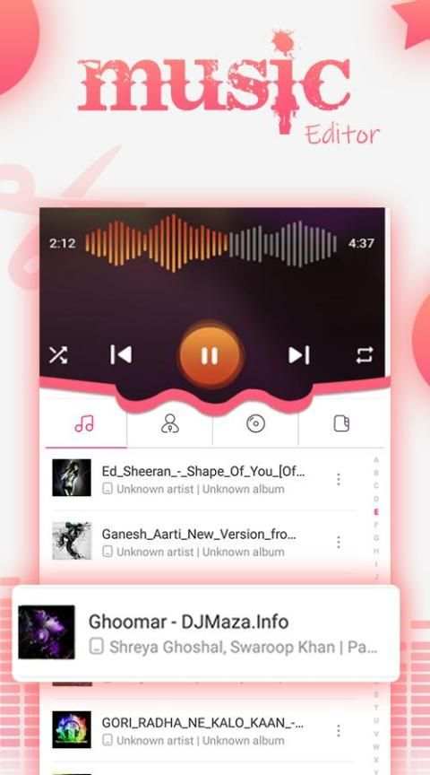 Music Editor - Mp3 Cutter screenshot 4