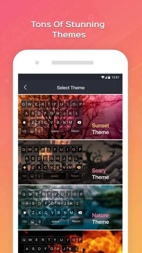 Photo Keyboard - Theme & Fonts स्क्रीनशॉट 5