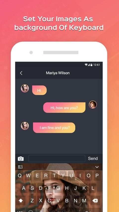 Photo Keyboard - Theme & Fonts स्क्रीनशॉट 1