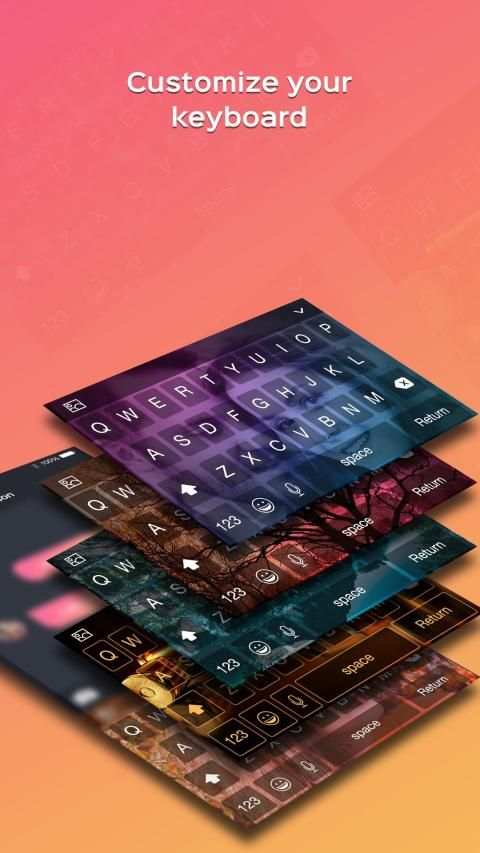 Photo Keyboard - Theme & Fonts स्क्रीनशॉट 2