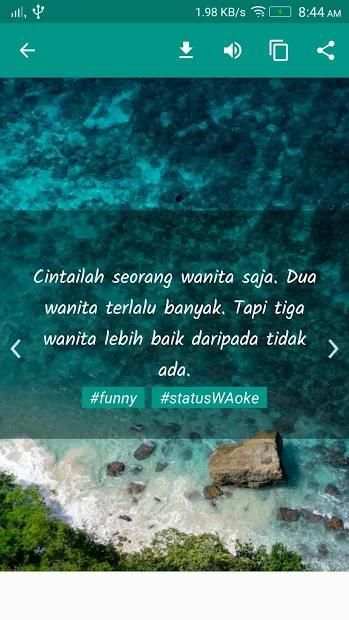 Status WA Terbaru 2018 dan Lucu screenshot 4