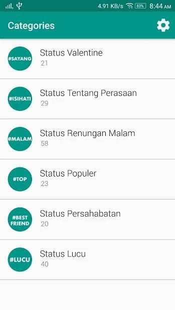 Status WA Terbaru 2018 dan Lucu screenshot 3