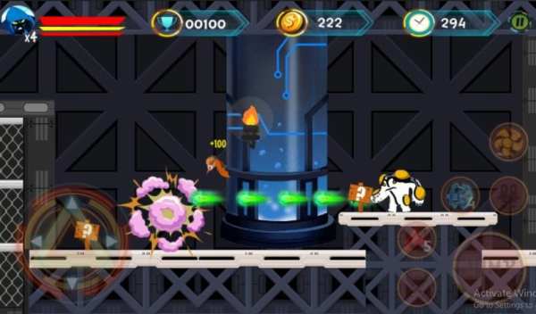 Alien Cannonbolt Ben10 Omniverse Games screenshot 1
