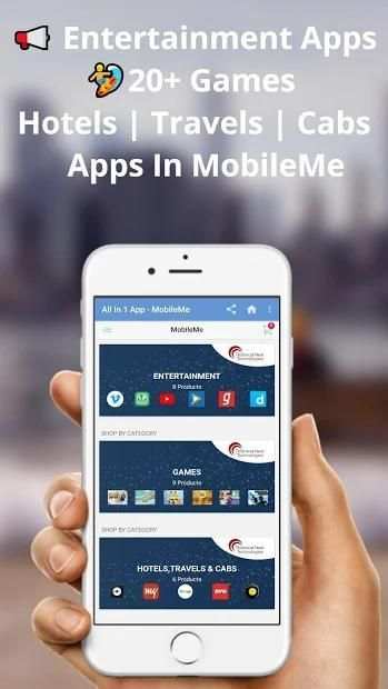 MobileMe - Shopping,Food,Cabs,Recharge,Travel,etc. screenshot 2