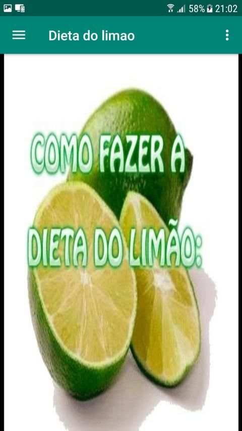Dieta do Limão 100% Natural screenshot 1