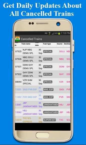 Indian Train and PNR Status स्क्रीनशॉट 6