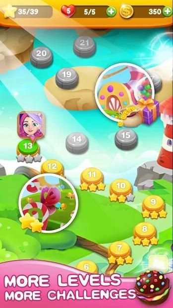 Candy Factory Legend-Candy Match 3 Games स्क्रीनशॉट 3