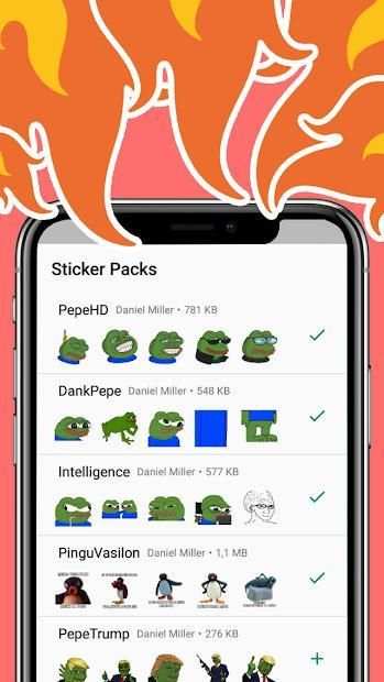 Dank Stickers 4 whatsapp screenshot 1