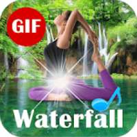 Relax Music Waterfall Gif Animation on 9Apps