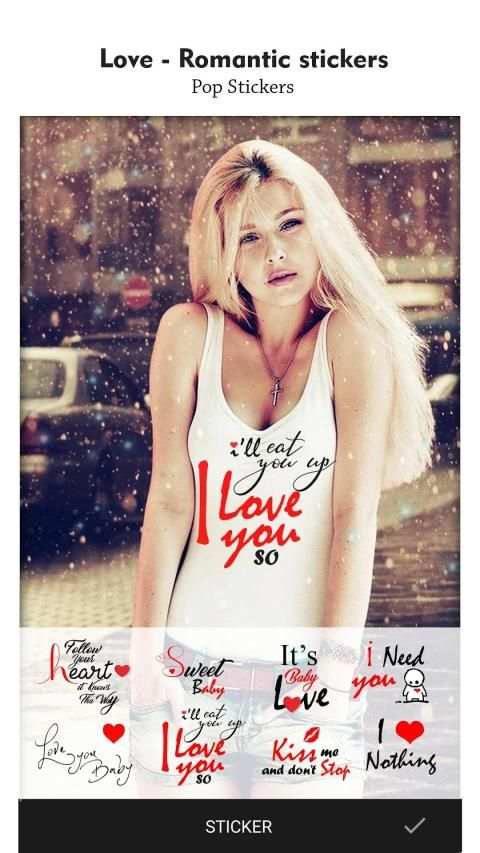 Romantic Photo Editor 2019 screenshot 2