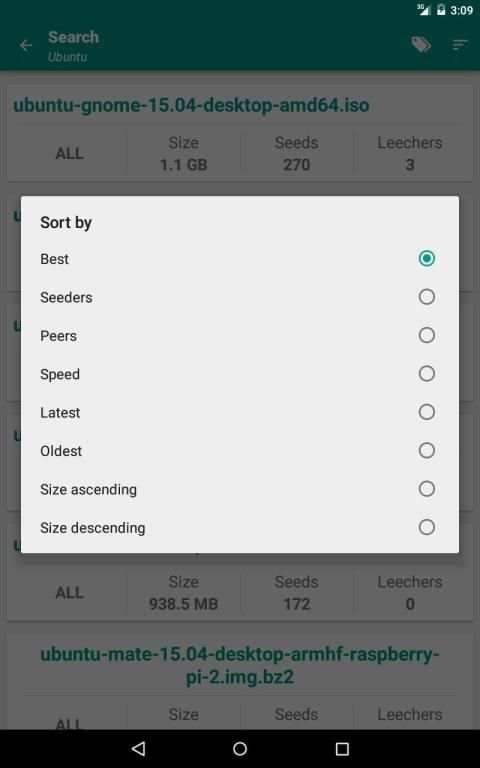 Torrent Search Engine screenshot 3