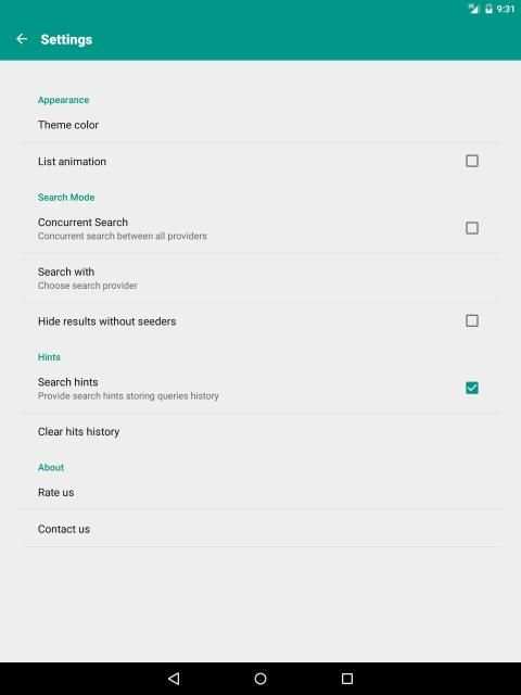 Torrent Search Engine screenshot 9