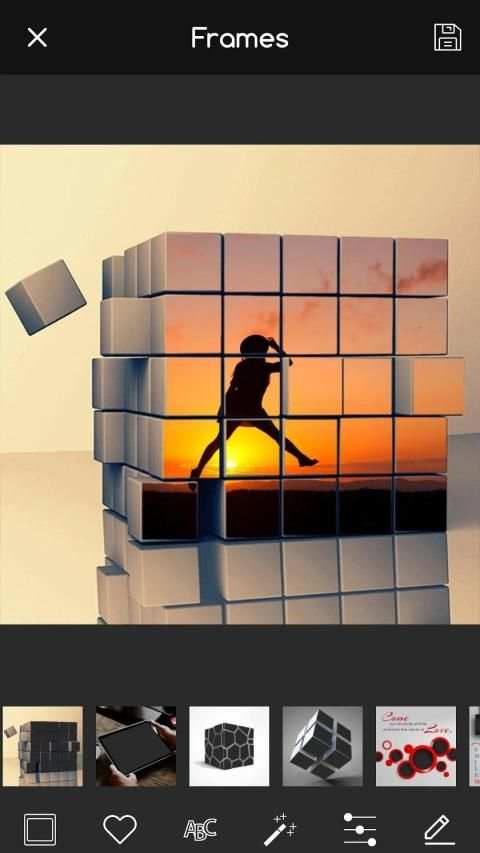3D Frames Effects & Wallpaper Maker स्क्रीनशॉट 1