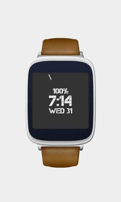 Clean Watch Face screenshot 1