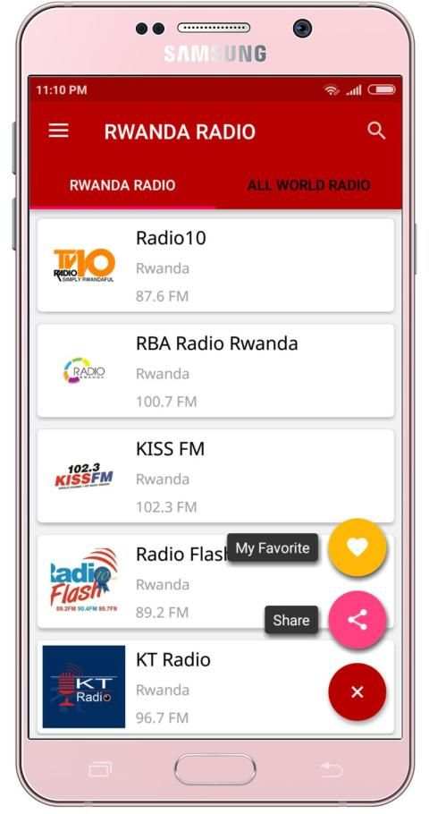All Rwanda Radio स्क्रीनशॉट 6