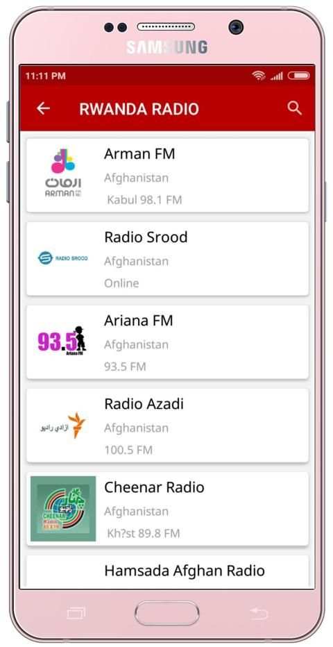 All Rwanda Radio स्क्रीनशॉट 1
