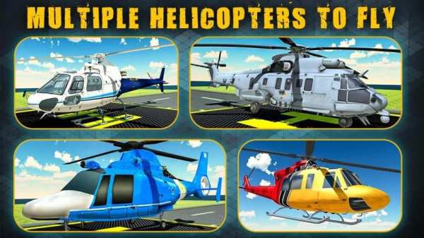 Flying Helicopter Flight Pilot Plane Landing screenshot 3