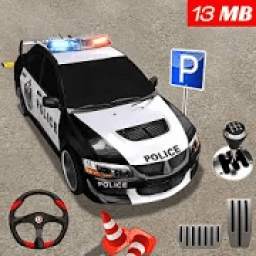 NYPD Car Police Parking 3D- Free Games