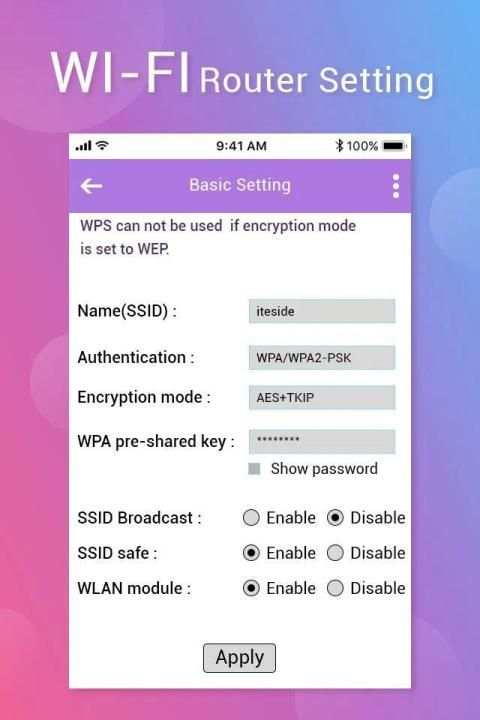 All WiFi Router Settings - Setup WiFi Password स्क्रीनशॉट 2