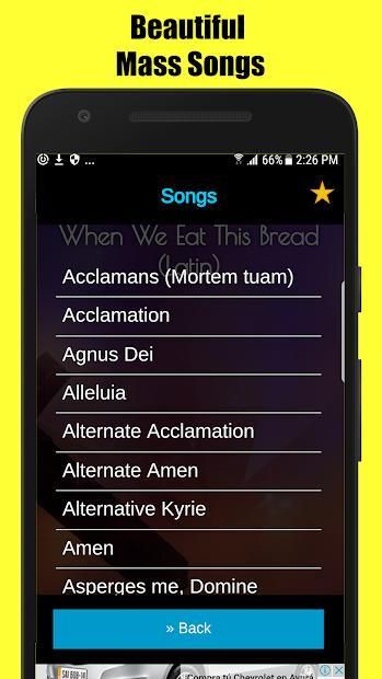 Catholic Mass Songs & Ringtones Collection (Free) screenshot 3