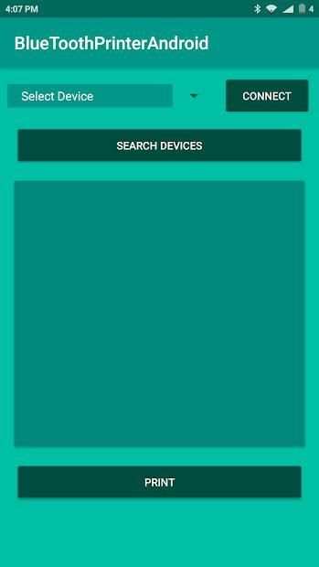 Bluetooth Printing स्क्रीनशॉट 3