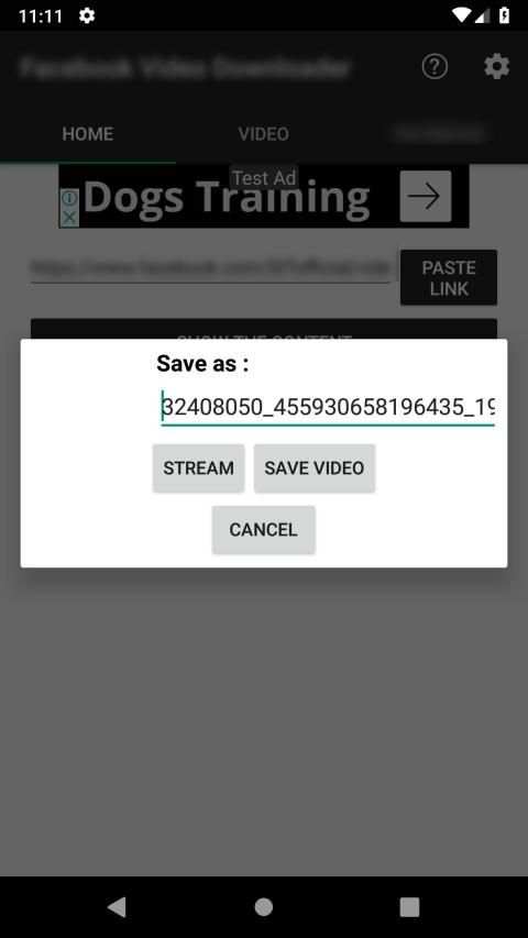 Video Downloader for Facebook VideoDownloader 2019 screenshot 1