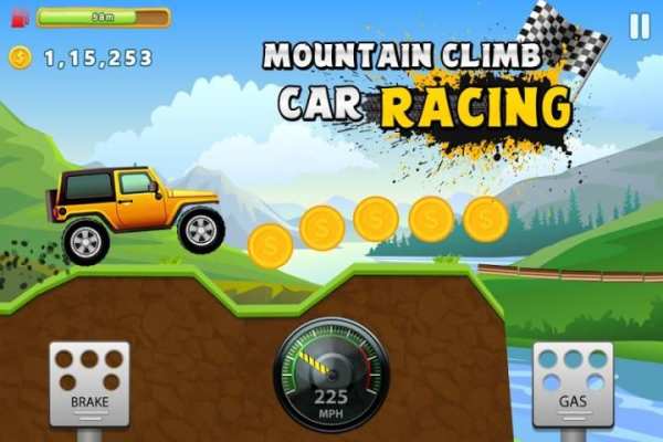 Mountain Climb Car Racing screenshot 2