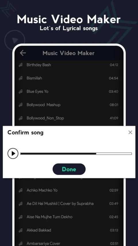 Music Video Maker - Video Effect Maker screenshot 5