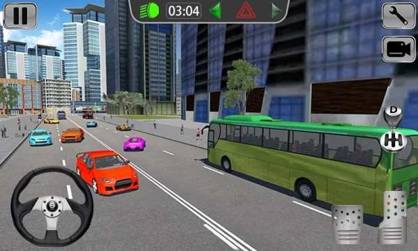 Real Bus Driving Game - Free Bus Simulator स्क्रीनशॉट 1