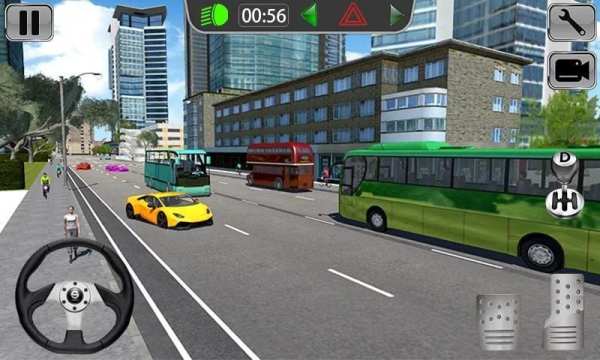 Real Bus Driving Game - Free Bus Simulator स्क्रीनशॉट 2