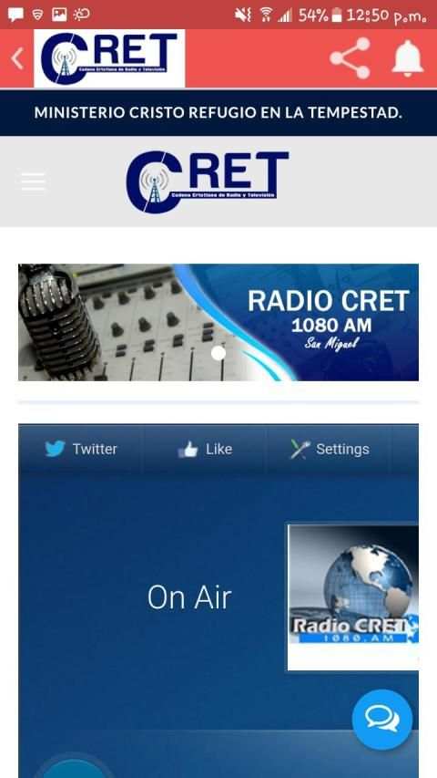 Radio CRET screenshot 3