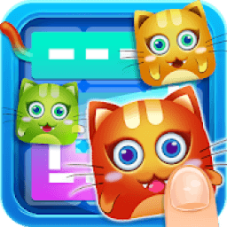Cats: 1 Line - Fill - One Line Puzzle आइकन