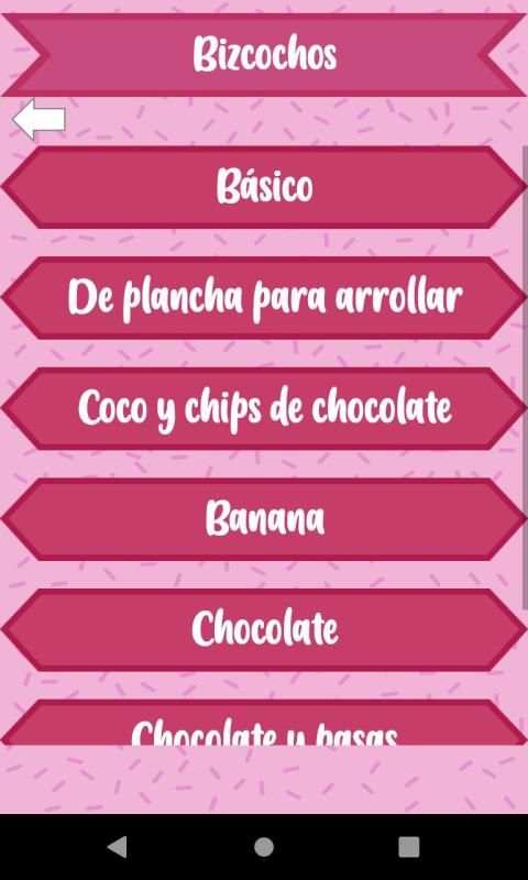 Tus Recetas Dulces screenshot 4
