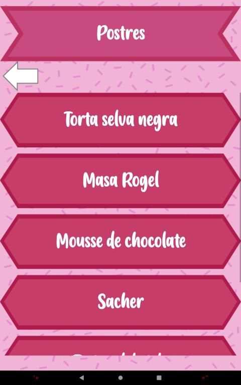 Tus Recetas Dulces screenshot 13