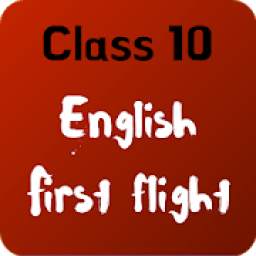 Class 10 First Flight - NCERT Solutions & Summary