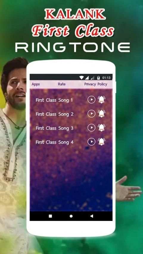 KALANK Ringtone - First Class Song screenshot 1