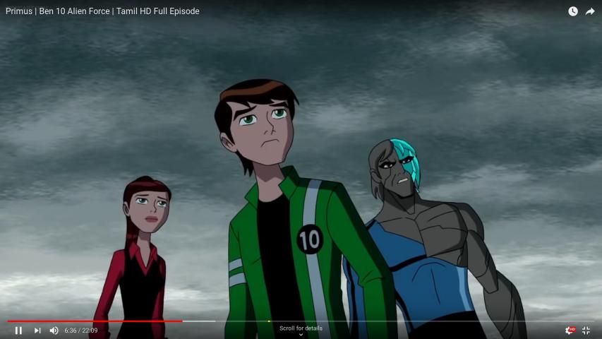 Ben 10 all discount new episodes in tamil