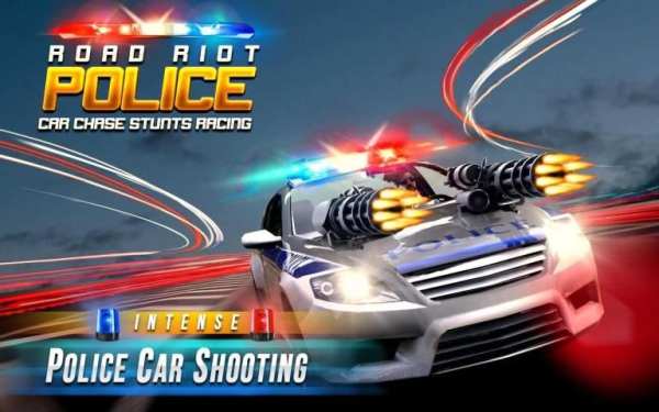 Road Riot Police Car Chase Stunts Racing स्क्रीनशॉट 7