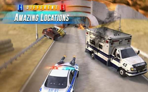Road Riot Police Car Chase Stunts Racing screenshot 1