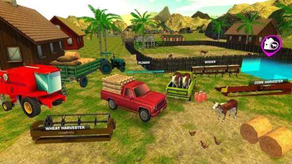 Farming Simulator FREE स्क्रीनशॉट 3