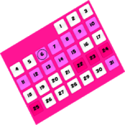 Menstrual Calendar - Fertile Days आइकन