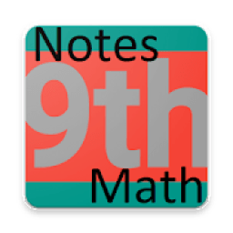 Math 9th Notes MCQs, solved exercises आइकन