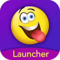 ikon Hello Launcher - Funny Emojis, GIFs &amp; Themes