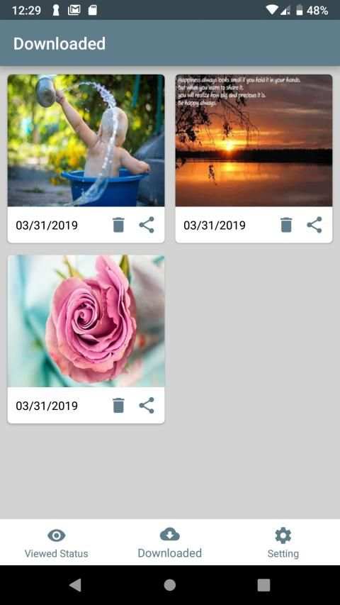 Status Saver स्क्रीनशॉट 2